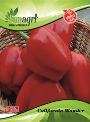 California Wonder Biber Tohumu 5 gr